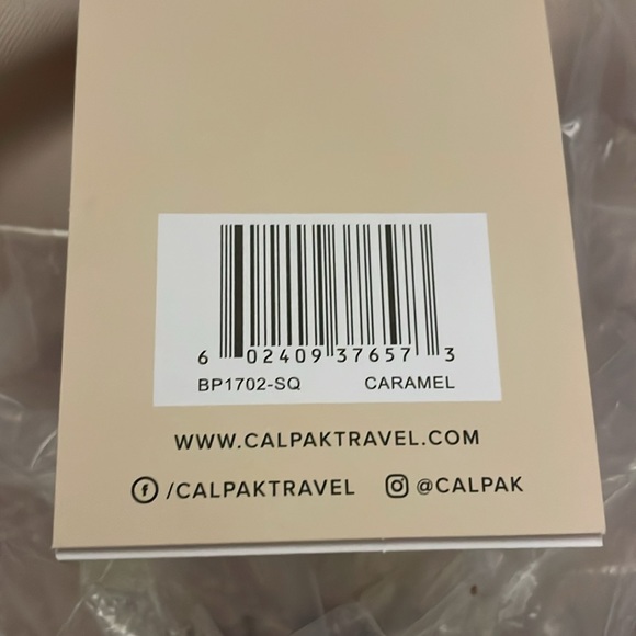 CALPAK Laptop Backpack Caramel - Picture 13 of 13